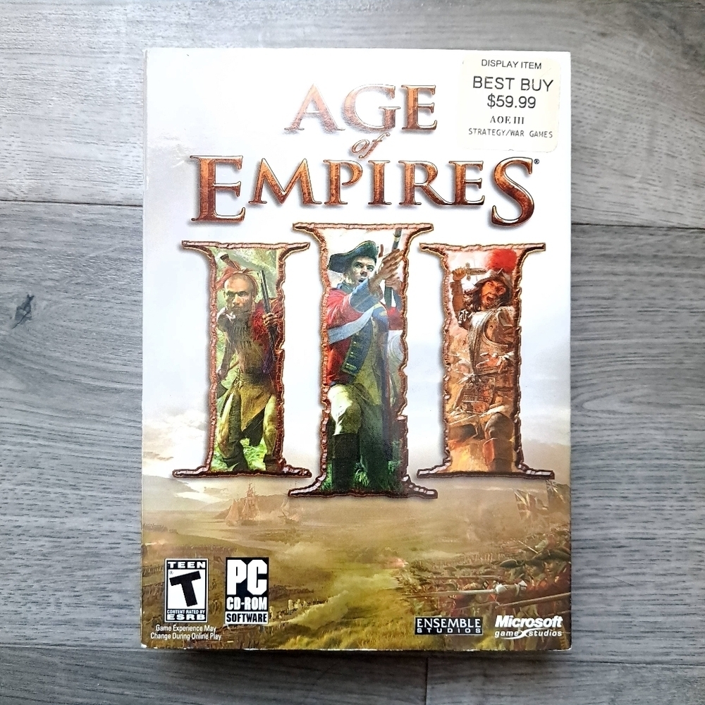 Age of Empires III PC Game - untested